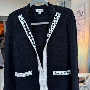 St. John Sport stylish zip cardigan/jacket size S